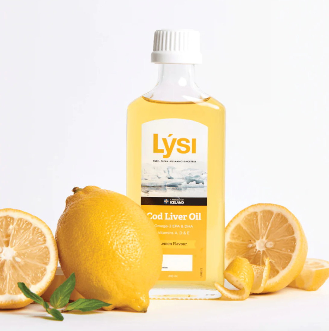 Aceite de Hígado de Bacalao Limón