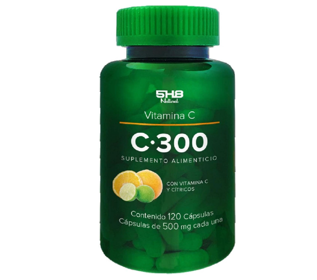 Vitamina C - 300 5H8, 120 Cápsulas 500 mg