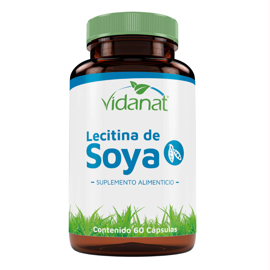 Lecitina de Soya 60 Cápsulas 1650 mg
