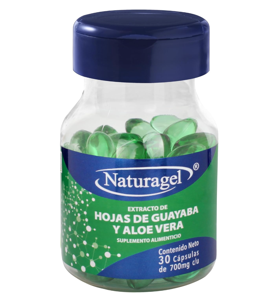 Guayaba con Aloe Vera Naturagel 30 Cápsulas