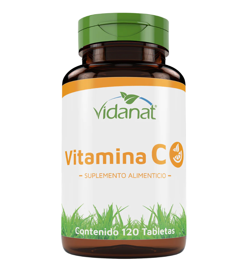 Vitamina C Vidanat 120 Tabletas 1520 Mg