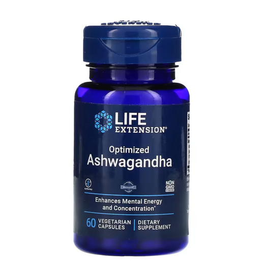 Ashwagandha Life Extension, 60 cápsulas