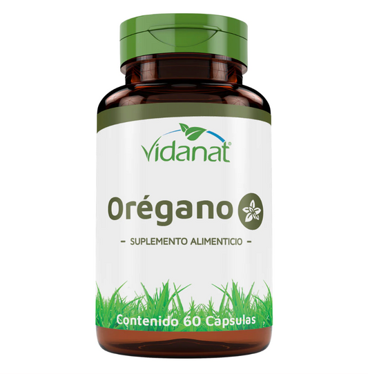 Aceite de Orégano Vidanat 60 Cápsulas 1200 Mg