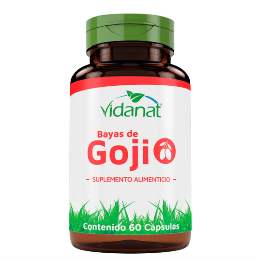 Bayas de Goji Vidanat, 60 Cápsulas 600 mg