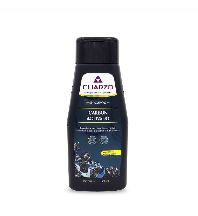 Shampoo de Carbón Activado 550 ml