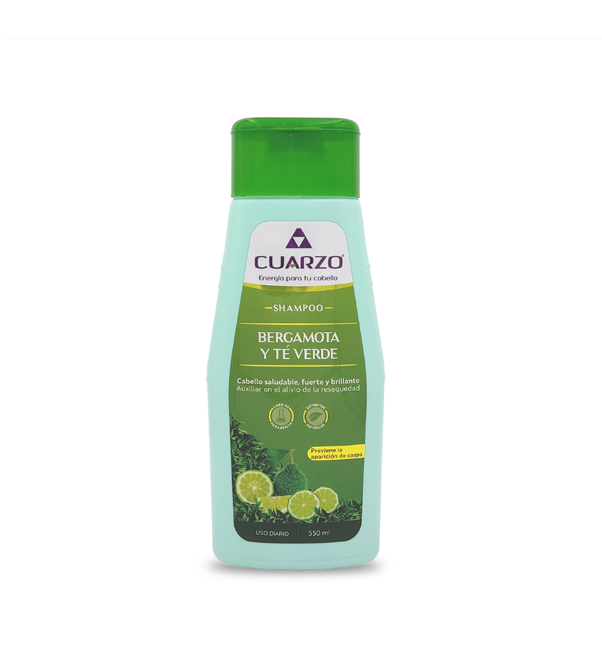 Shampoo Bergamota y Té Verde 550 ML