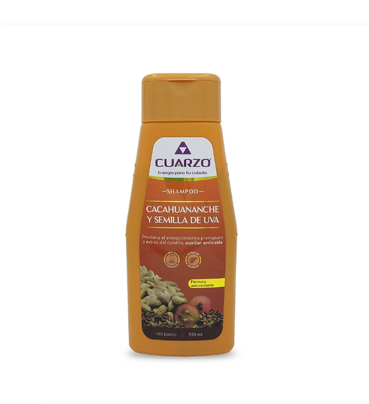 Shampoo Cacahuananche y semilla de uva 550 ml