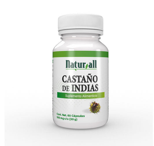 Castaño de Indias Naturall 60 Cápsulas de 500 Mg