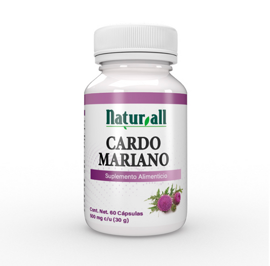 Cardo Mariano Naturall 60 Cápsulas de 500 Mg